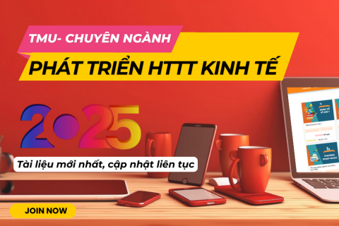 TMU - Phát triển hệ thống thông tin kinh tế