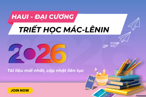 HaUI - Triết học Mác Lênin