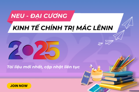 NEU Kinh tế chính trị Mác Lê-nin