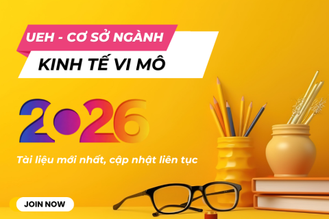 UEH - Kinh tế vi mô