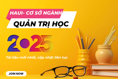 HaUI- Quản trị học