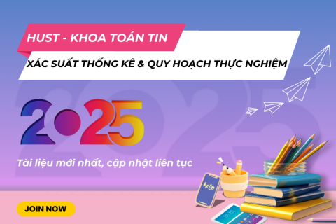 HUST - Xác suất thống kê & Quy hoạch thực nghiệm