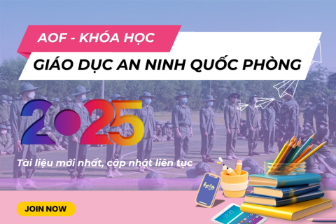 AOF - Giáo dục quốc phòng an ninh
