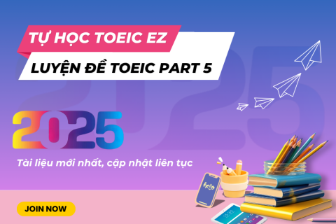 Khóa học: Event luyện tập Toeic part 5