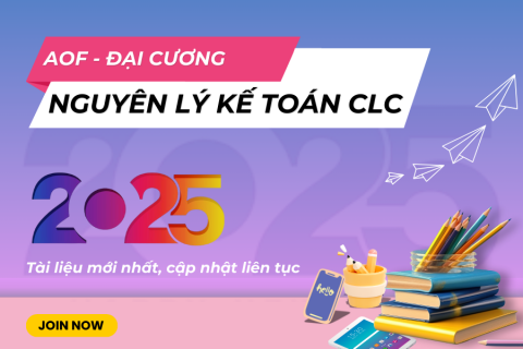 AOF - Nguyên lý kế toán CLC