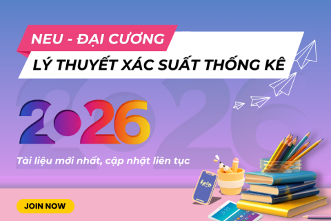 NEU - Lý thuyết xác suất thống kê toán