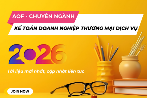 AOF - Kế toán doanh nghiệp thương mại dịch vụ
