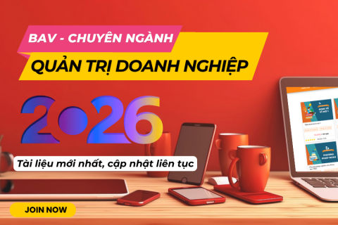 BAV - Quản trị doanh nghiệp