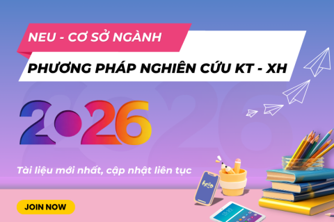 NEU - Phương pháp nghiên cứu kinh tế xã hội