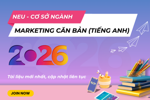 NEU - Marketing căn bản (Tiếng Anh)