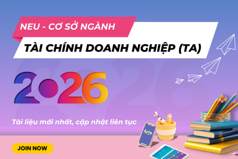 NEU - Tài chính doanh nghiệp (Tiếng Anh)