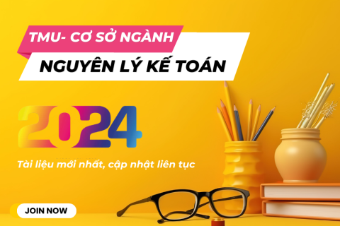 TMU - Nguyên lý kế toán