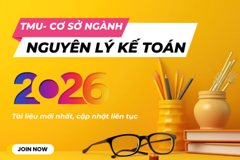 TMU - Nguyên lý kế toán